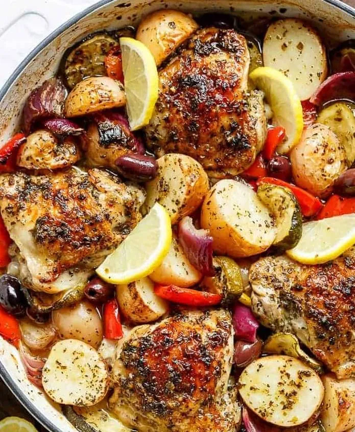 One-Pan Lemon Chicken