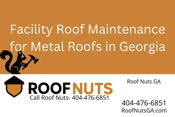 Facility Roof Maintenance for Metal Roofs in Georgia