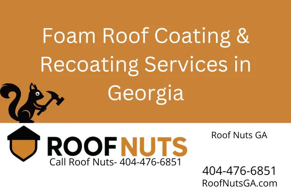 Foam Roof Coating & Recoating Services in Georgia