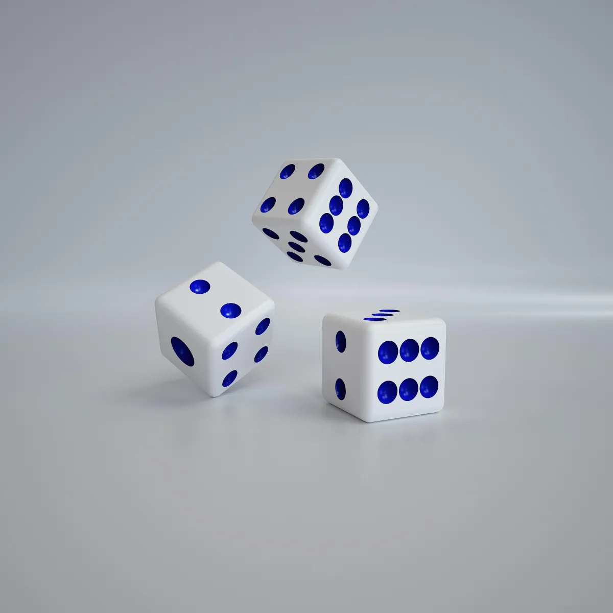 Subitizing with Dice