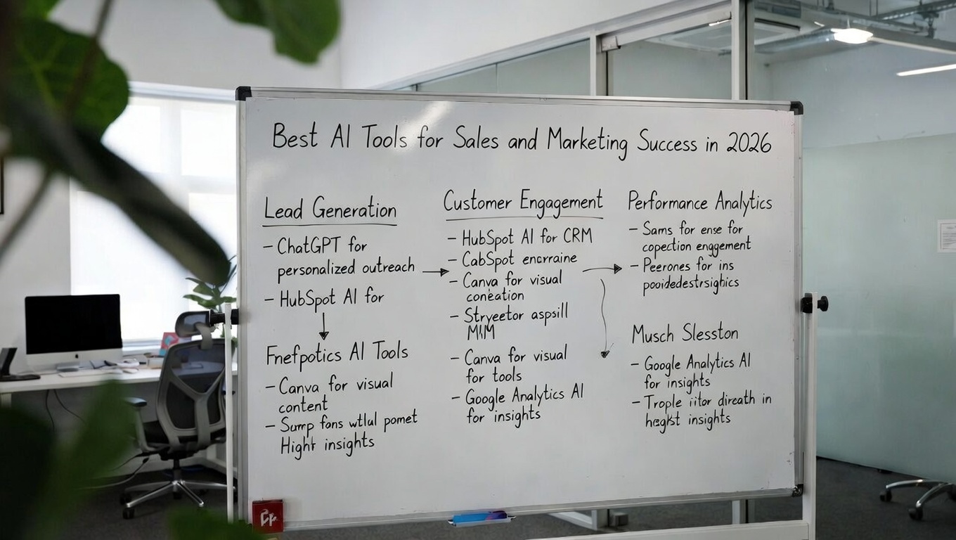 Best AI Tools for Sales and Marketing Success in 2026