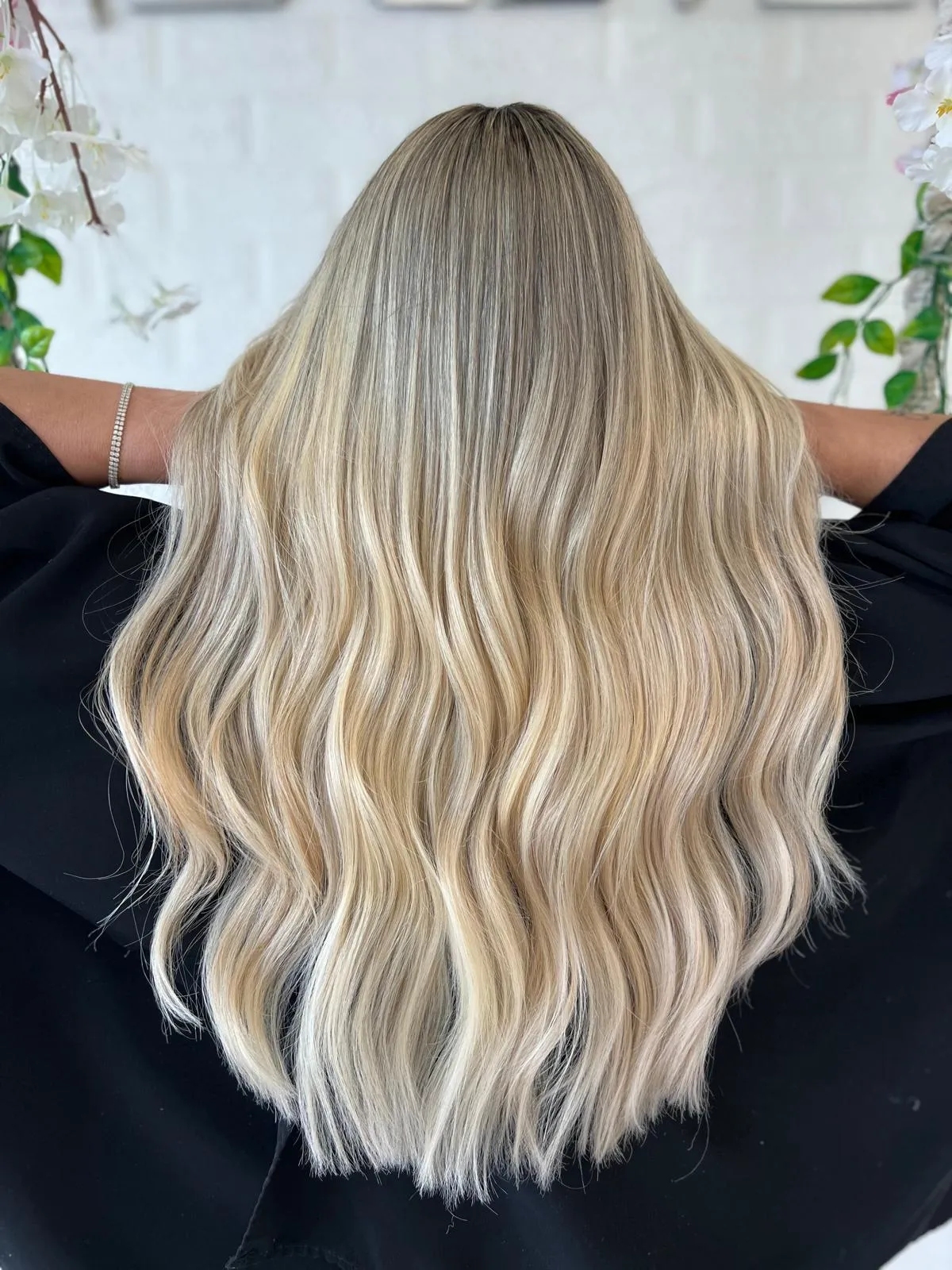 blond revitalized hair