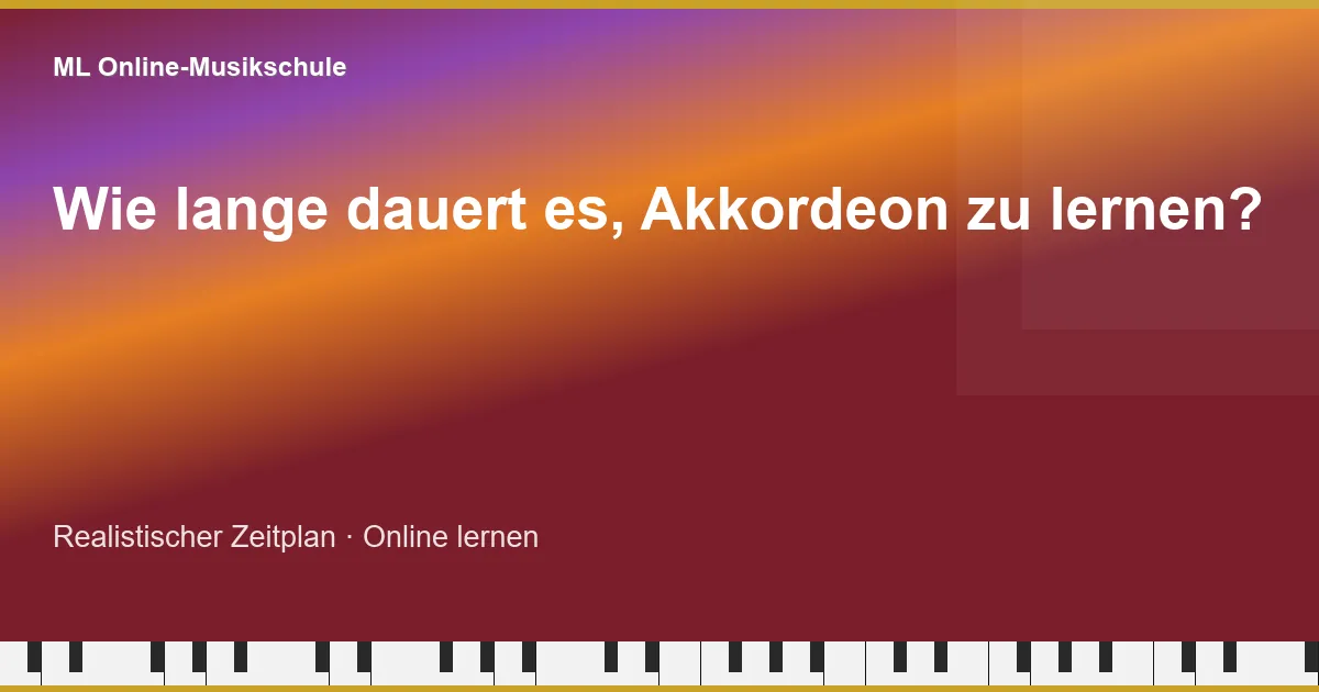 Akkordeonunterricht online: Der vollständige Leitfaden