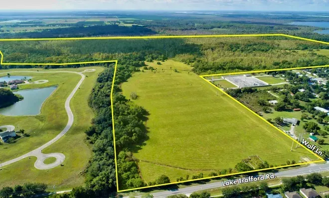 Aerial view of Immokalee property Collier County is purchasing