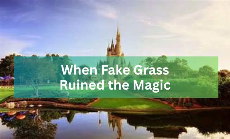 When Fake Grass Ruined the Magic