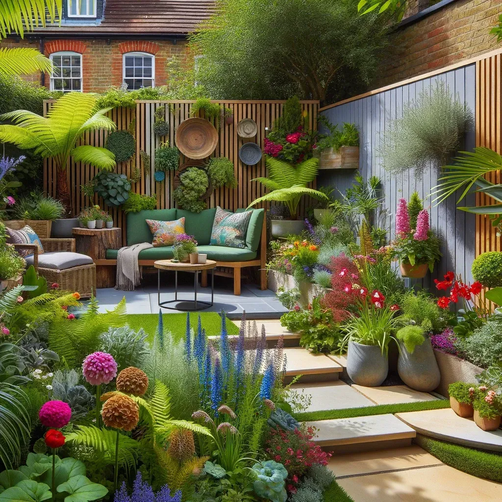 Innovative solutions for landscaping in limited spaces within Dublin.