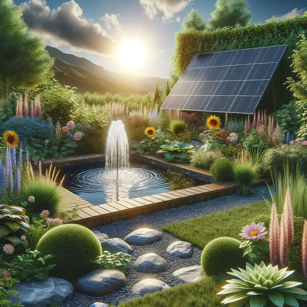 Creating water features that are environmentally friendly.