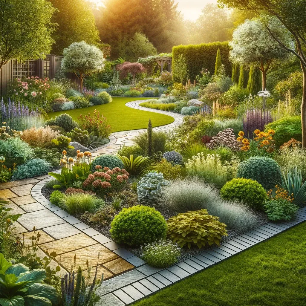 Innovative ideas for designing garden borders in Dublin.