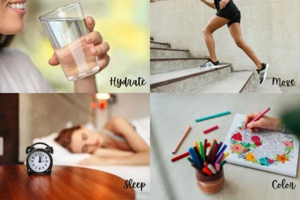 Hydrate, Move, Sleep, Color: The 4th Pillar of Everyday Wellness