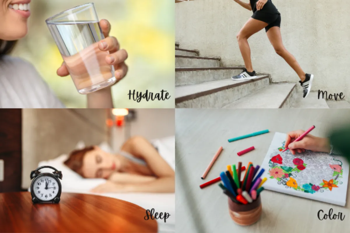Hydrate, Move, Sleep, Color: The 4th Pillar of Everyday Wellness