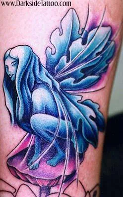 Fairy tattoo design