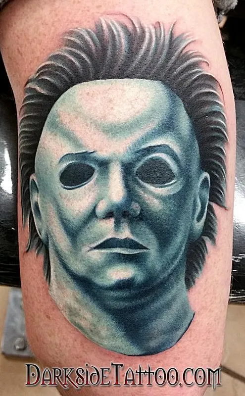 Color Portrait -Michael Myers Tattoo