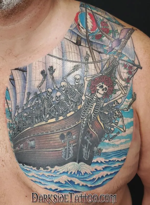 Grateful Dead Pirate Ship