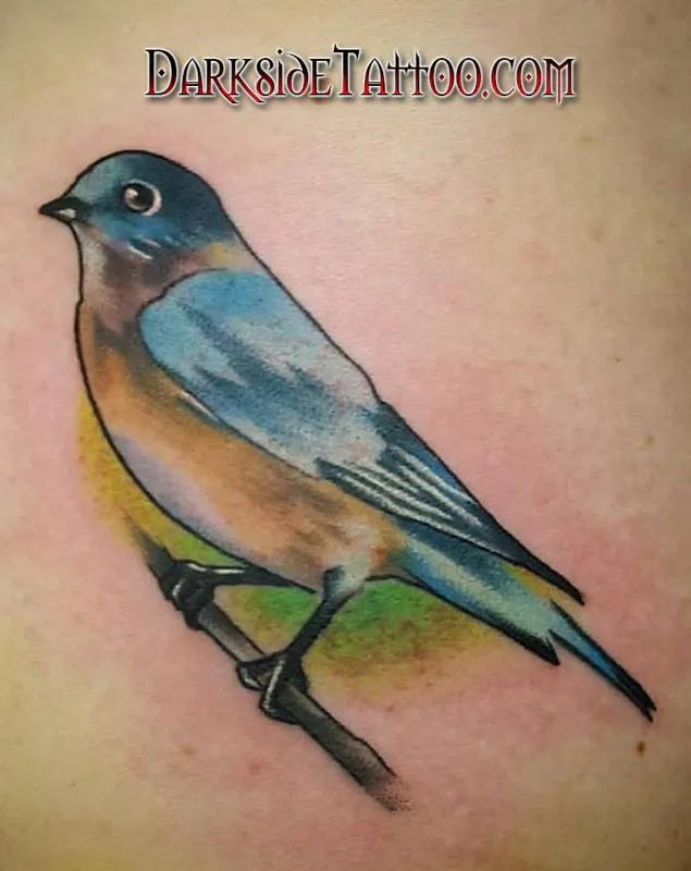 Color Bird Tattoo