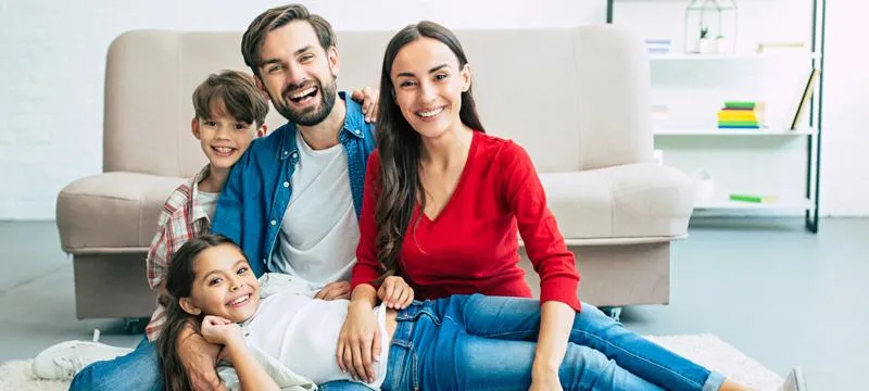 Familia feliz