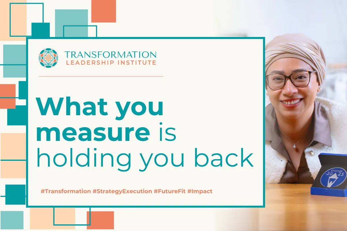 What you measure is holding you back