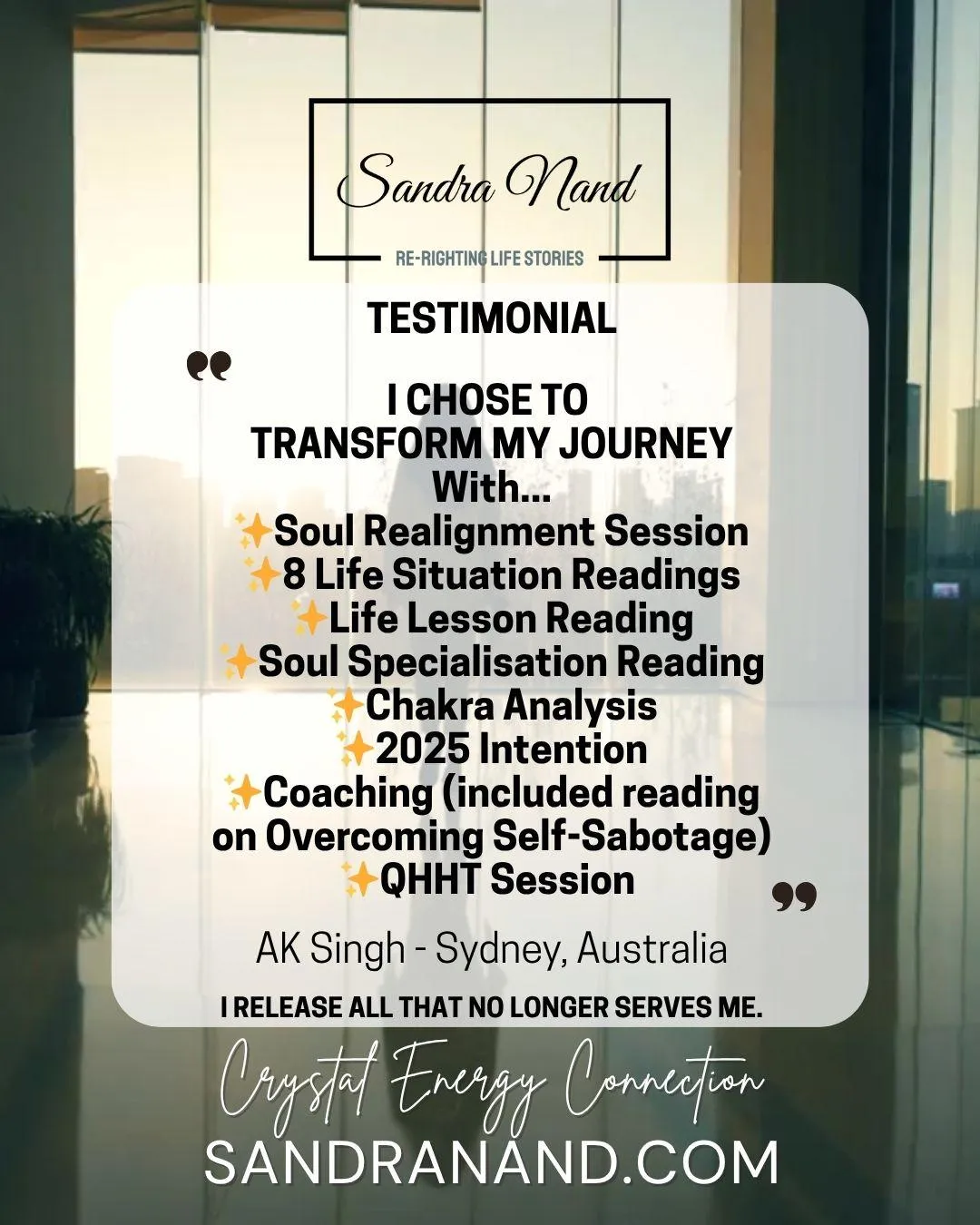 Testimonial