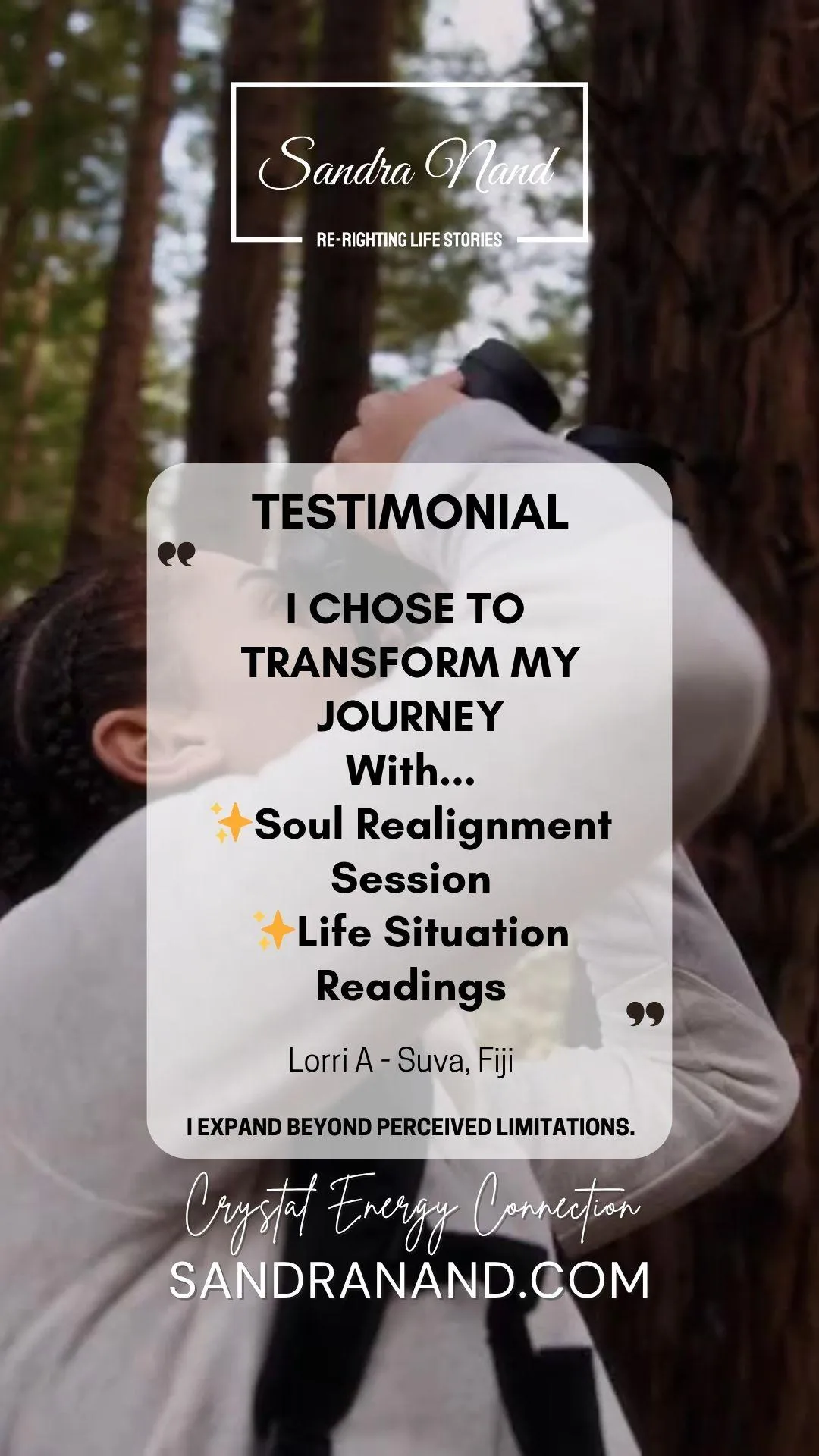 Staying Positive in Difficult Situations - Soul Signature Sessions by Lorri A - Suva, Fiji