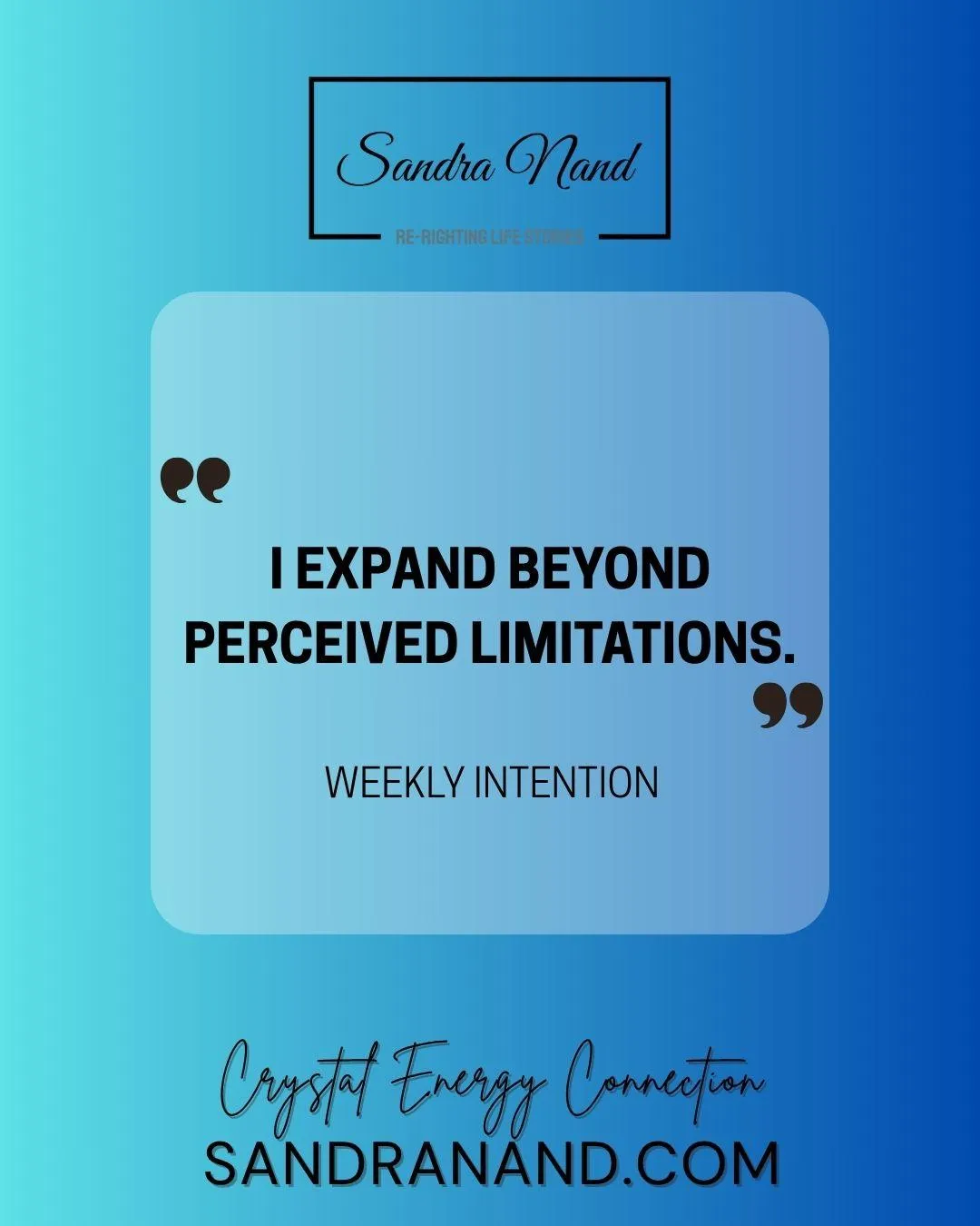I Expand Beyond My Perceived Limitations: A Soul-Led Journey into Expansion