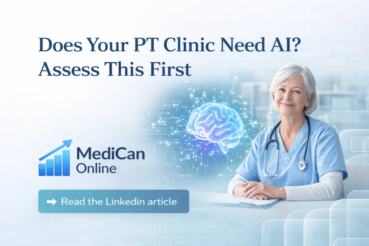 Before You Add AI to Your Physical Therapy Clinic, Assess This One Workflow First