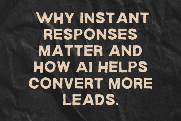 Speed to Lead – How AI Can Help You Sell More Mobile Homes, Faster