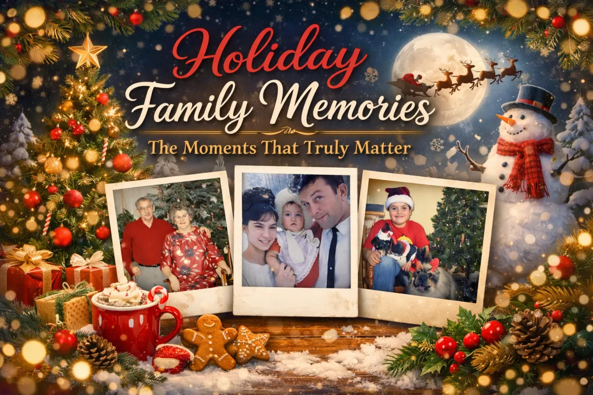 Holiday Family Memories: The Moments That Truly Matter
