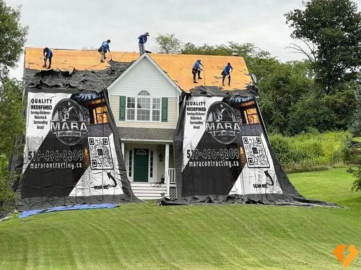 Boost Your Roofing Business with Custom Printed Tarps from The Smart Tarp Co.