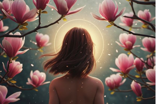 Le magnolia : symbolique spirituelle d’une lumière simple et incarnée