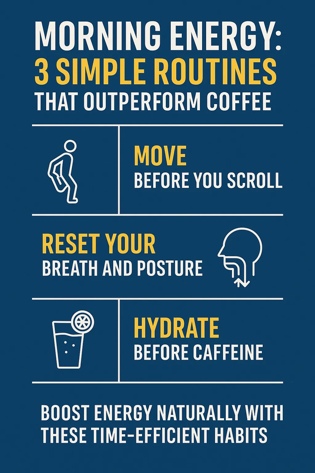 Morning Energy Routines That Outperform Coffee | Get More Life
