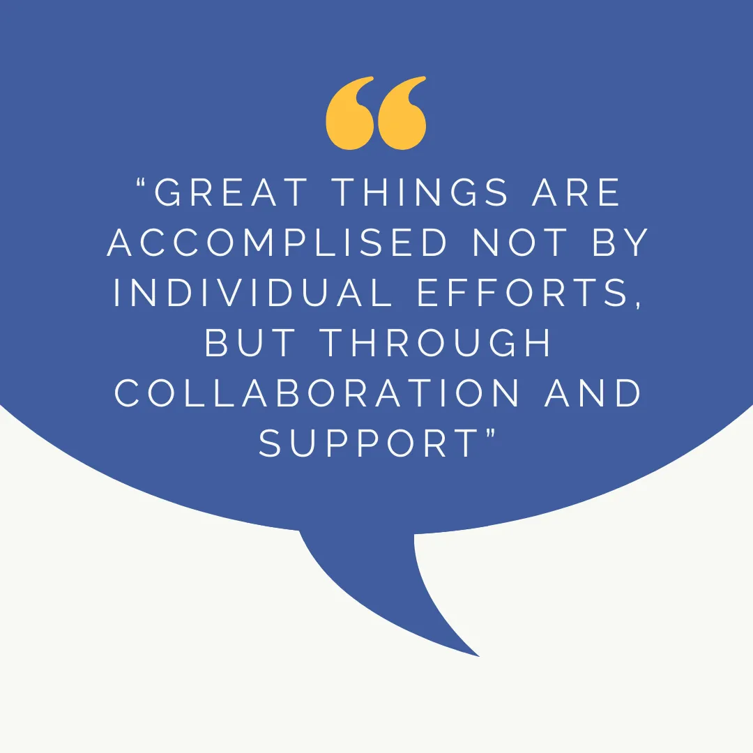 Quote on working together