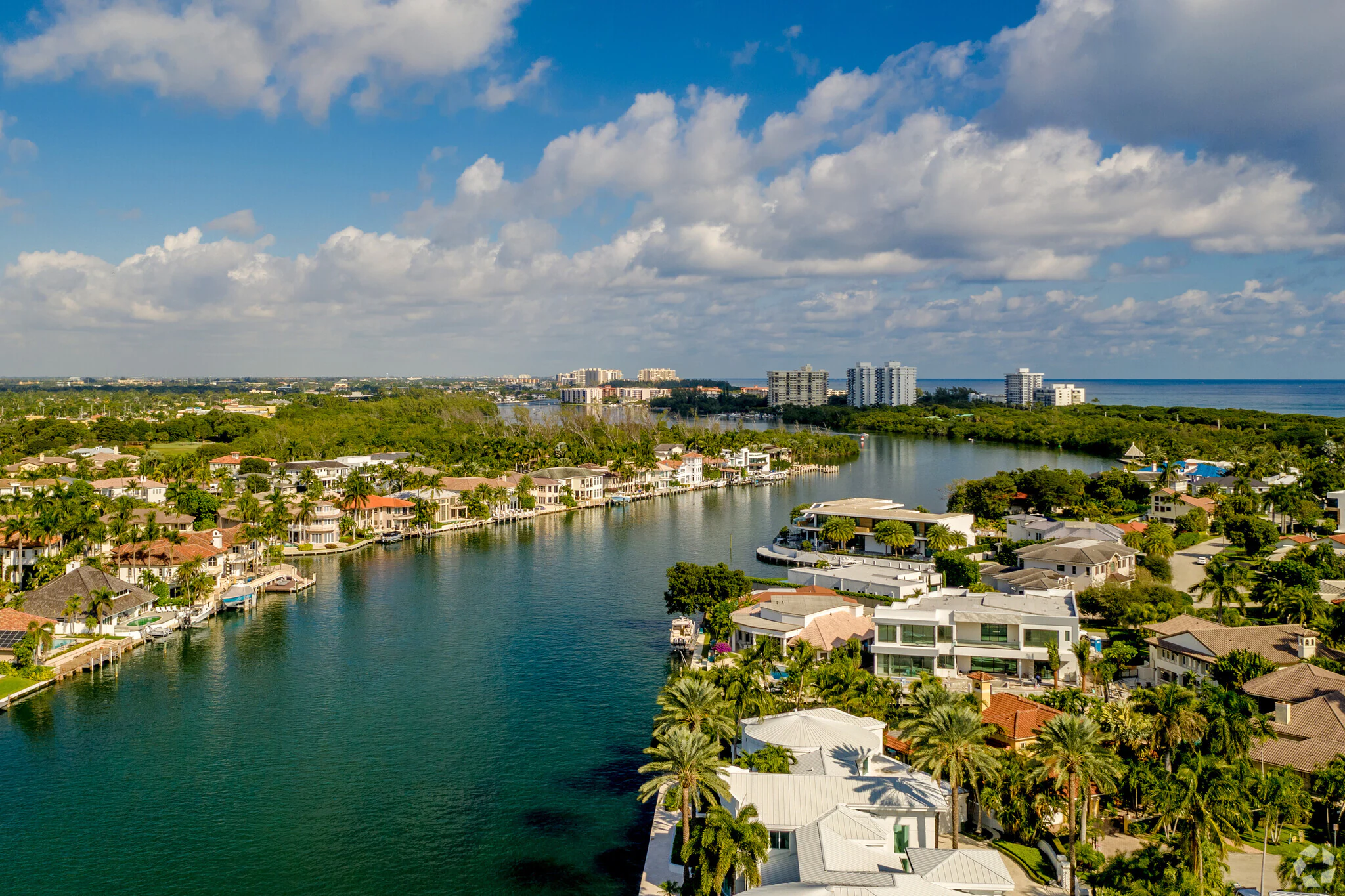 Intercoastal waterway in Boca Raton - Boca Raton Zip Code
