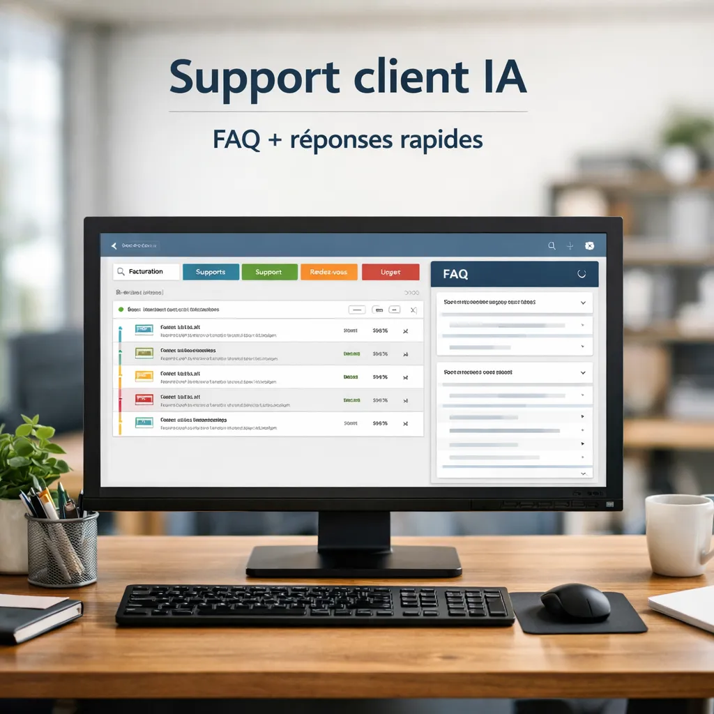 7 étapes pour automatiser 30% du service client d’une PME avec l’IA (FAQ & support)
