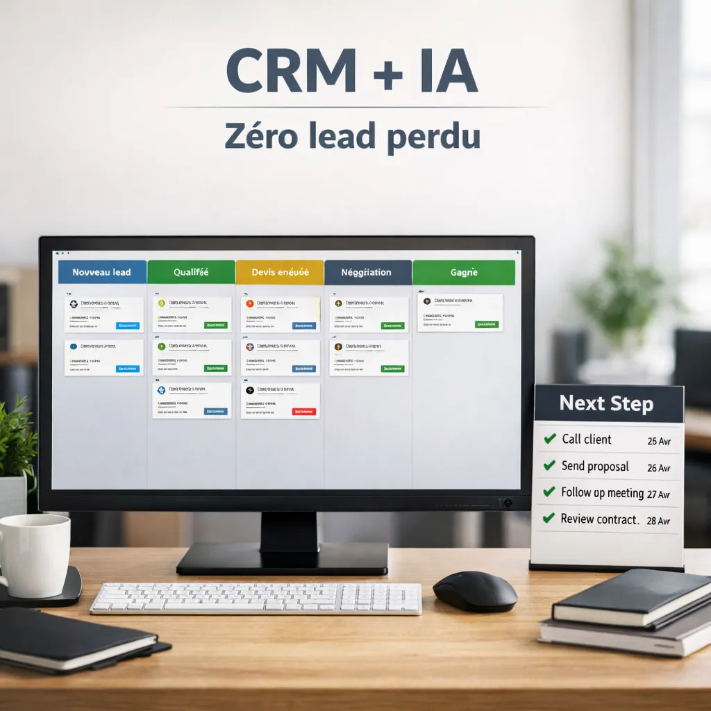 7 étapes pour structurer un CRM PME avec l’IA et ne plus perdre de leads