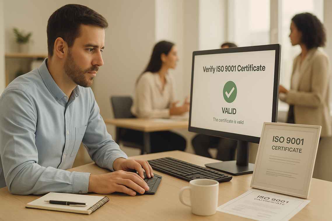 ISO 9001 Certificate Check Online