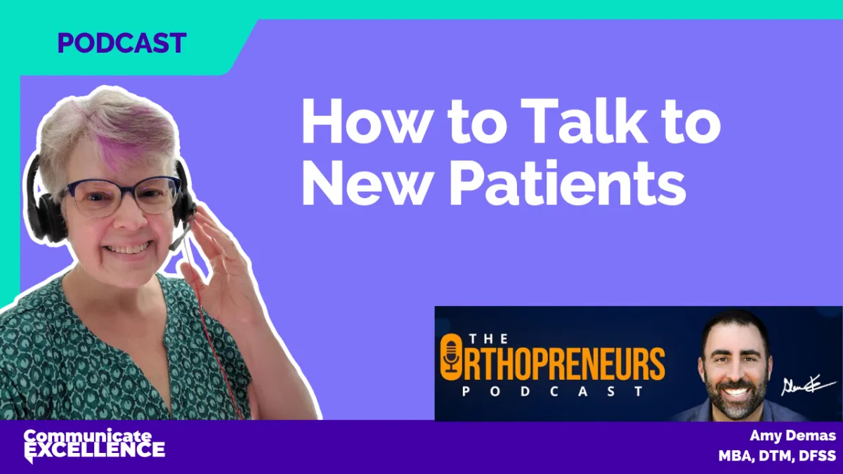 Amy Demas and Glenn Krieger on The Orthopreneurs Podcast