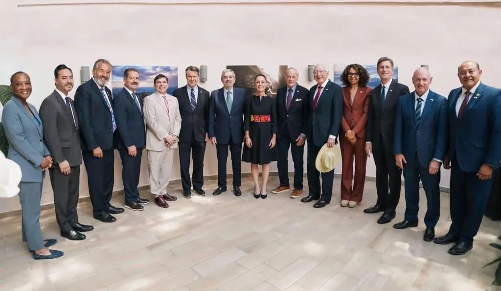 Claudia Sheinbaum fortalece lazos con EE.UU.: Reunión clave con senadores y congresistas en su casa de transición