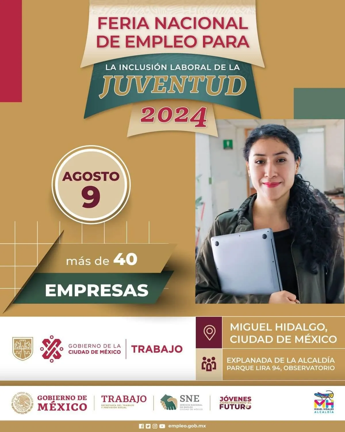 Feria Nacional de Empleo 2024: Impulso a la Inclusión Laboral Juvenil en CDMX