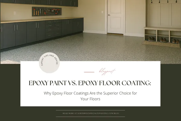 Epoxy Paint vs. Epoxy Floor Coating: Why Epoxy Floor Coatings Are the Superior Choice for Your Floors