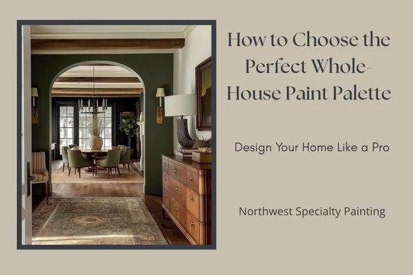 professionally designed living room Western Treasure Valley Idaho