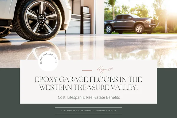 Epoxy Garage Floors in the Western Treasure Valley: Cost, Lifespan & Real-Estate Benefits
