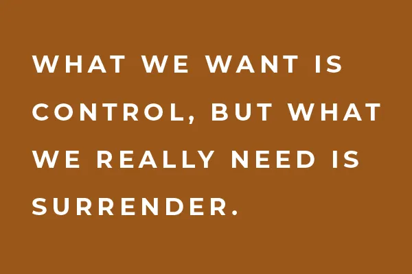 Control vs Surrender: Psychedelics and Beyond, Building Self-Trust to Let Go