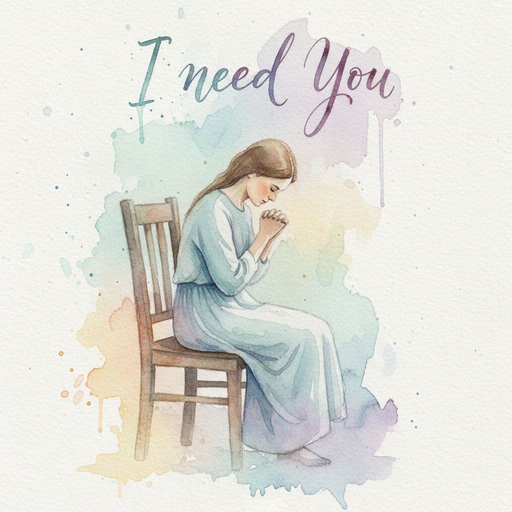 woman praying I need You