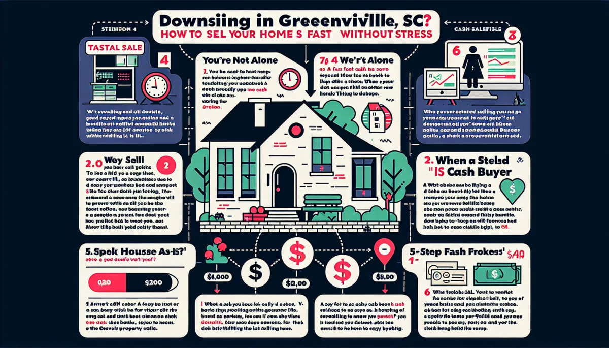 Downsizing in Greenville, SC? How to Sell Your Home Fast Without Stress