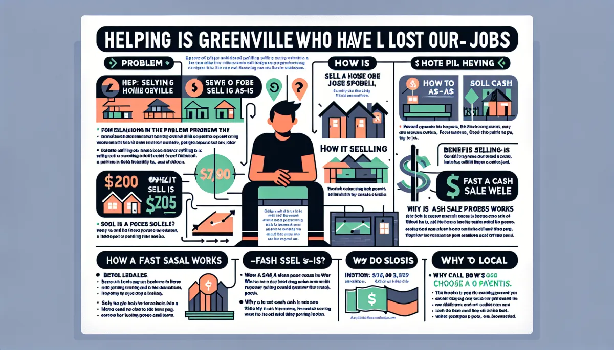 Lost Your Job? How to Sell Your Greenville House Quickly and Move Forward