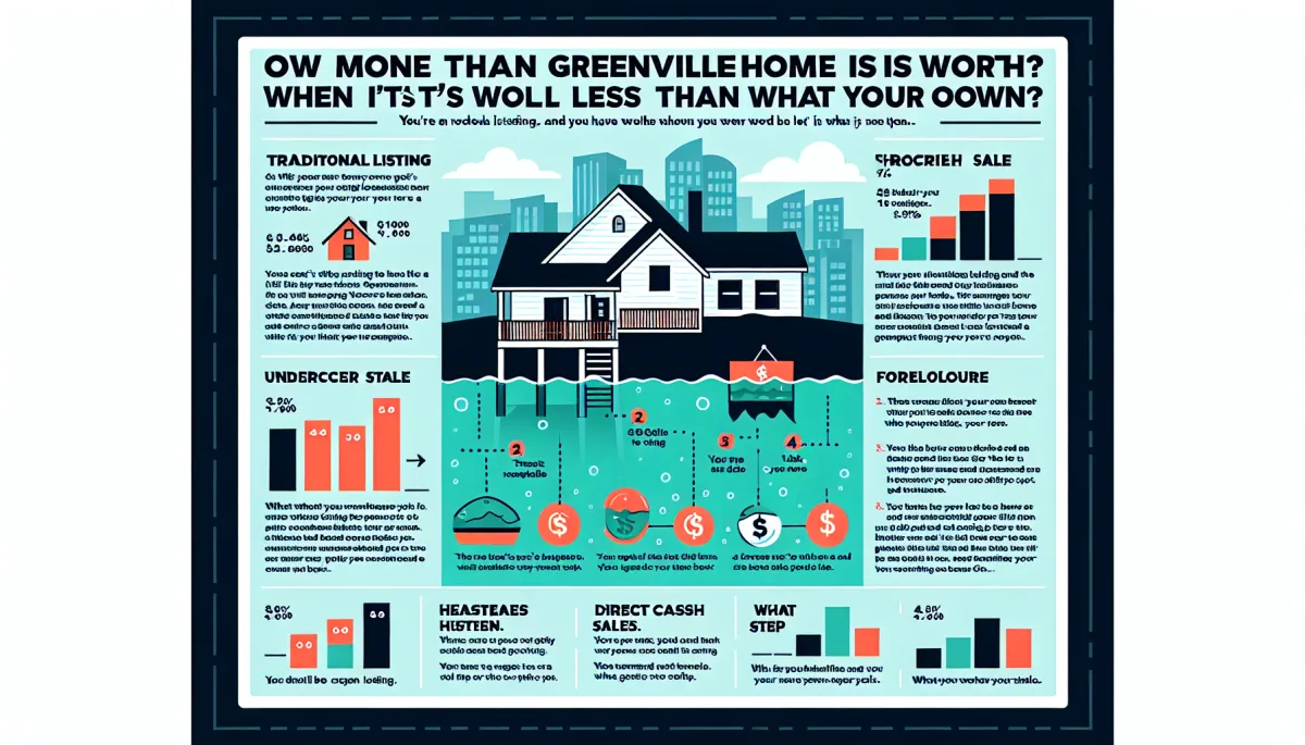 How to Sell a House in Greenville When You Owe More Than It’s Worth