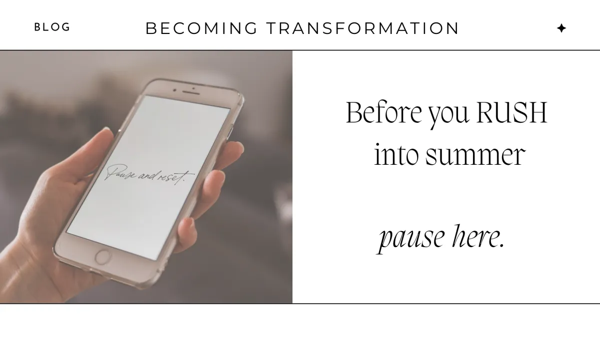 reset your mindset