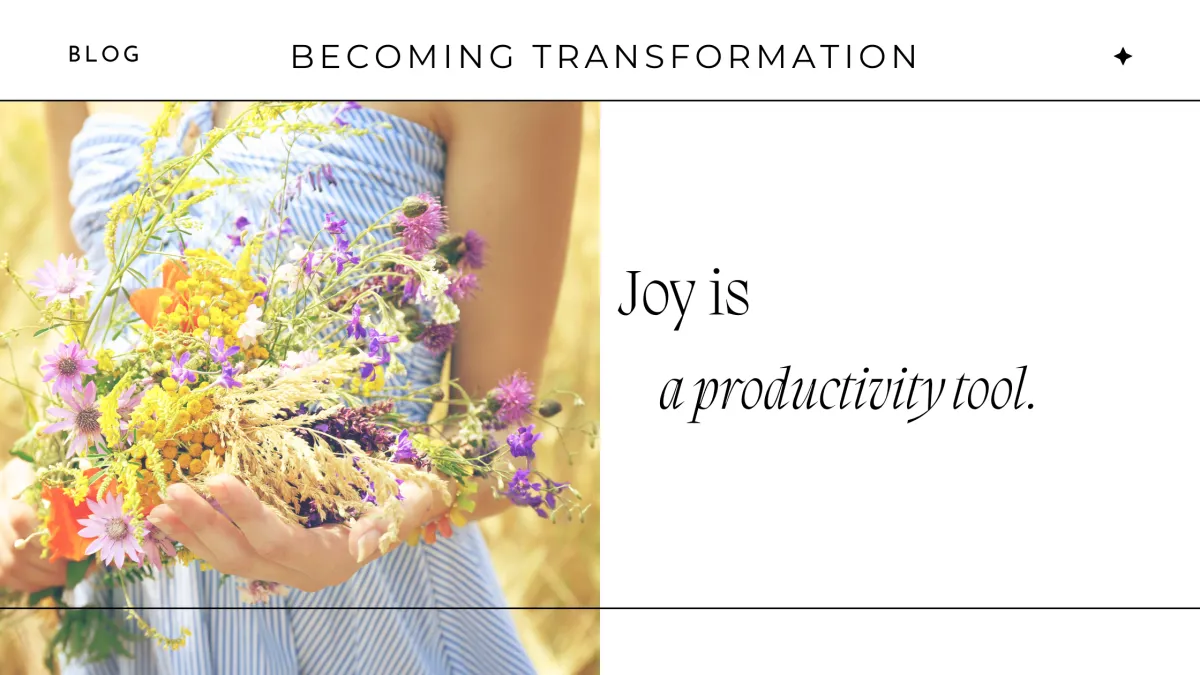 Joy Productivity Tool