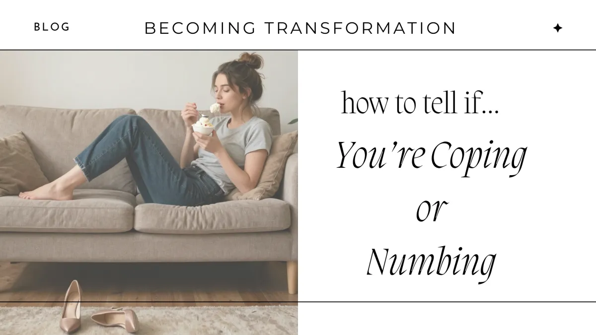 woman on the couch after a long day