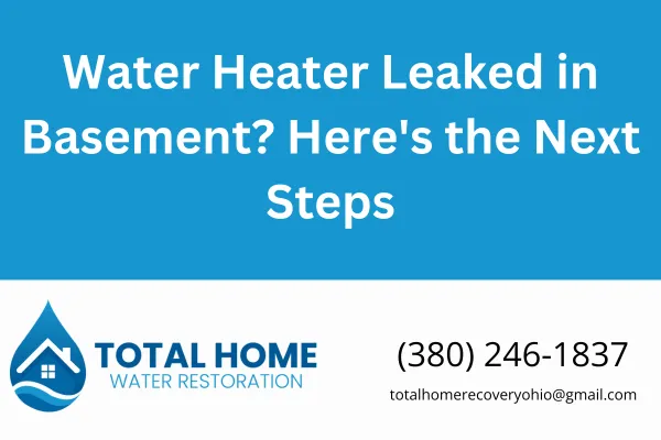 A water heater leak in your basement can cause major water damage fast. Learn the exact steps to take, from stopping the leak to professional cleanup. Call Total Home Water Restoration in Grove City for help.
