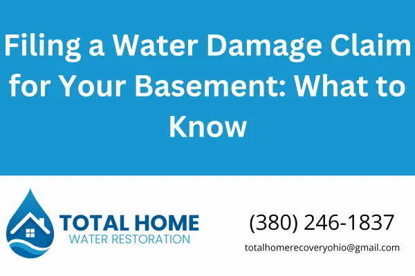 Learn how to handle insurance claims for water damage in your Grove City basement. Get clear, expert advice from Total Home Water Restoration on steps, coverage, and common pitfalls.